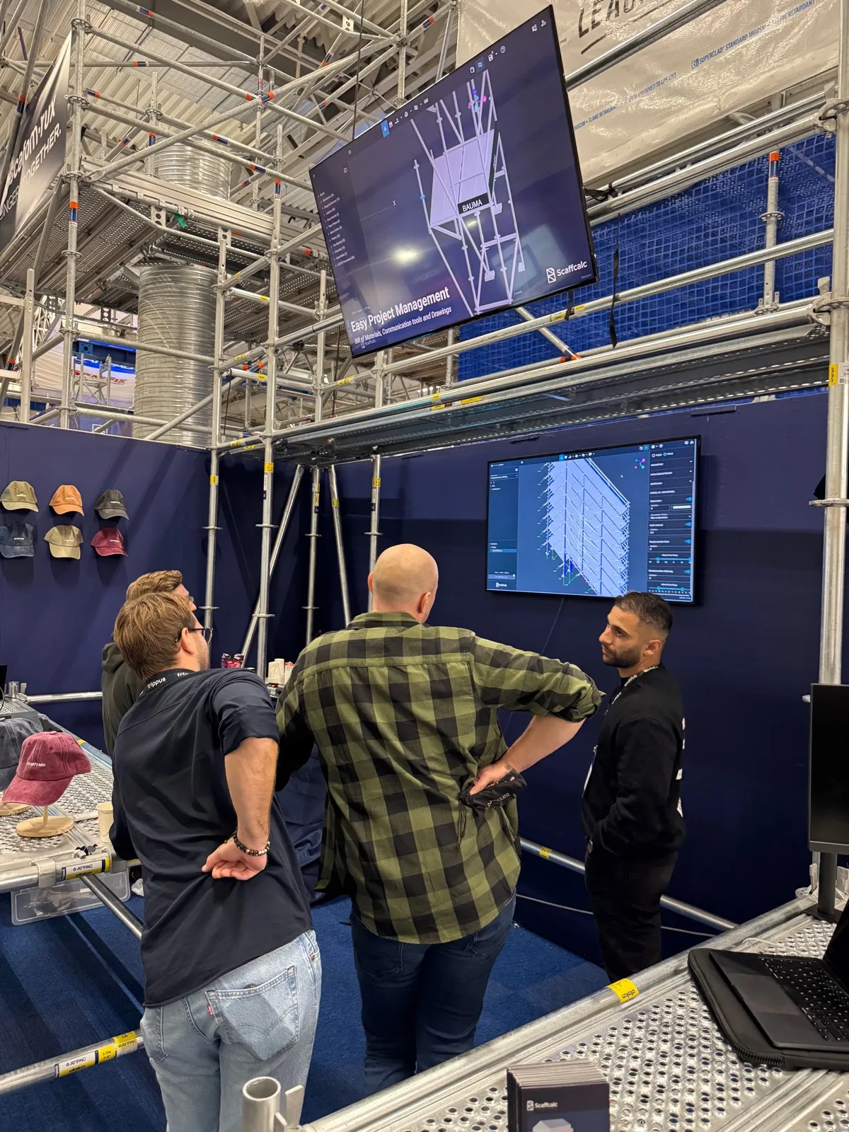 Scaffcalc team at Scaffpoint exhibition